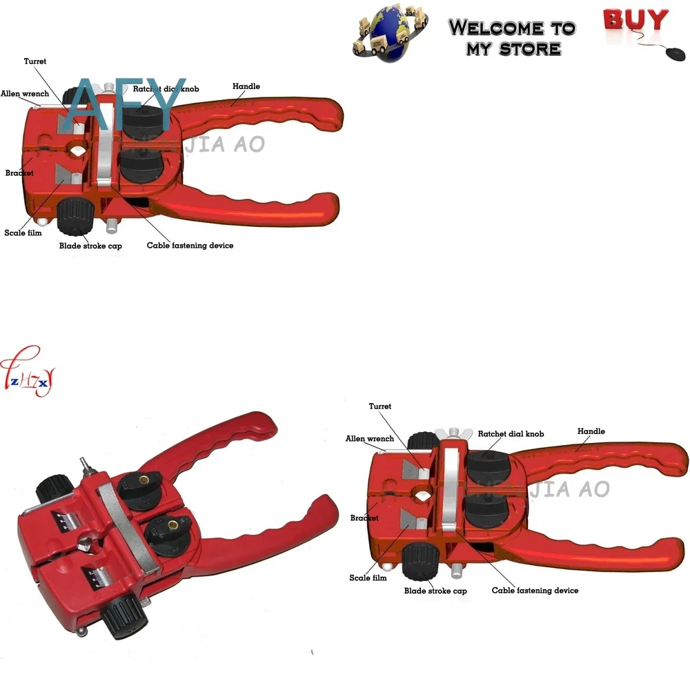 1pc Crossbar Cable Cutter for TTG10A Hand Tool 8–30mm Two-Way Wire Stripper for Electrical Cabling Installation Maintenance