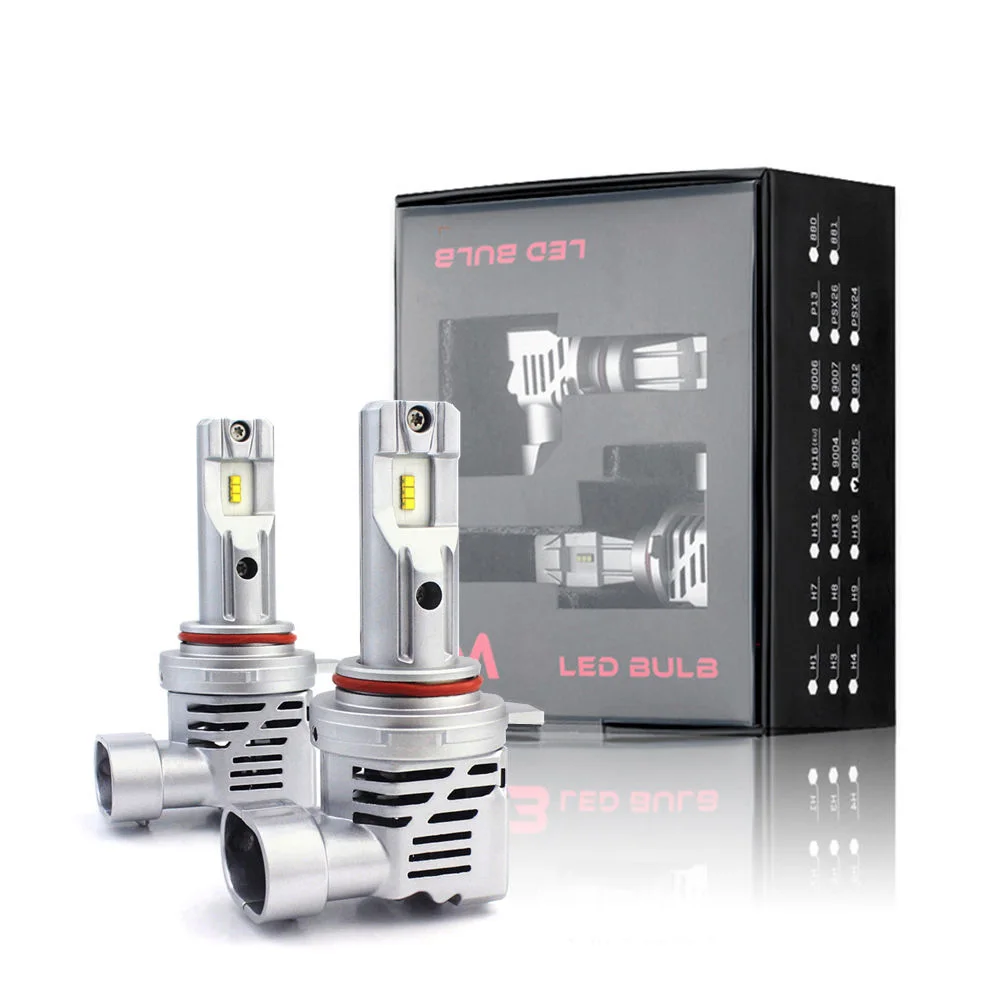 

2 шт. 22000LM Turbo 9006 HB4 светодиодные фары 120 Вт супер яркие 6500K Canbus светодиодные фары 12 В 7035 CSP