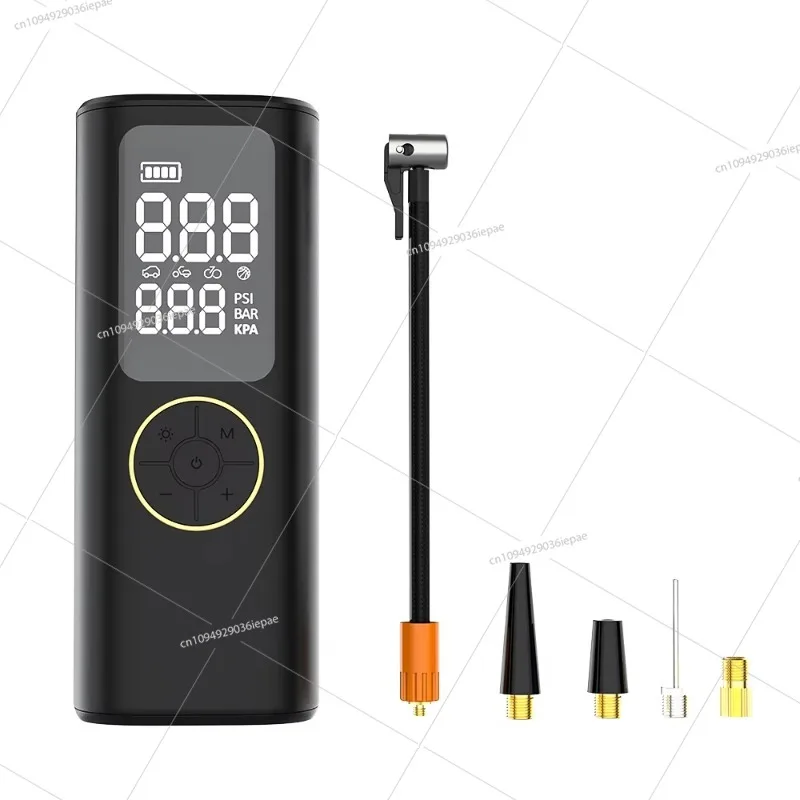 

Electric Car Air Pump Wireless Portable Electric Digital Tire Inflator Air Pump 12v Car Air Compressor Pump with Flashlight