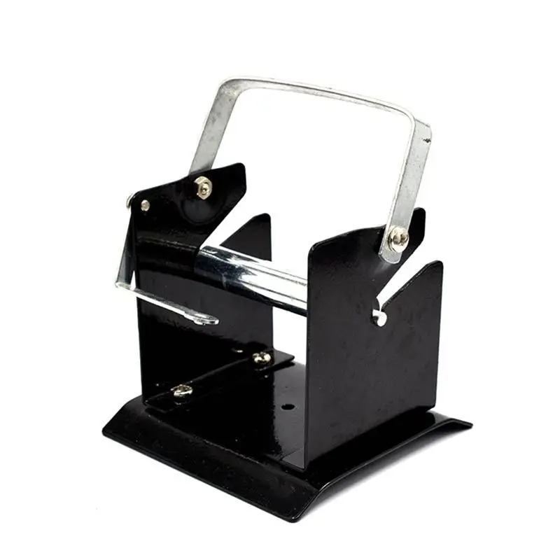 

ABKS-1 Piece Heavy-Duty Tin Wire Frame All Metal Tin Wire Bracket Welding Special Soldering Iron Frame Black