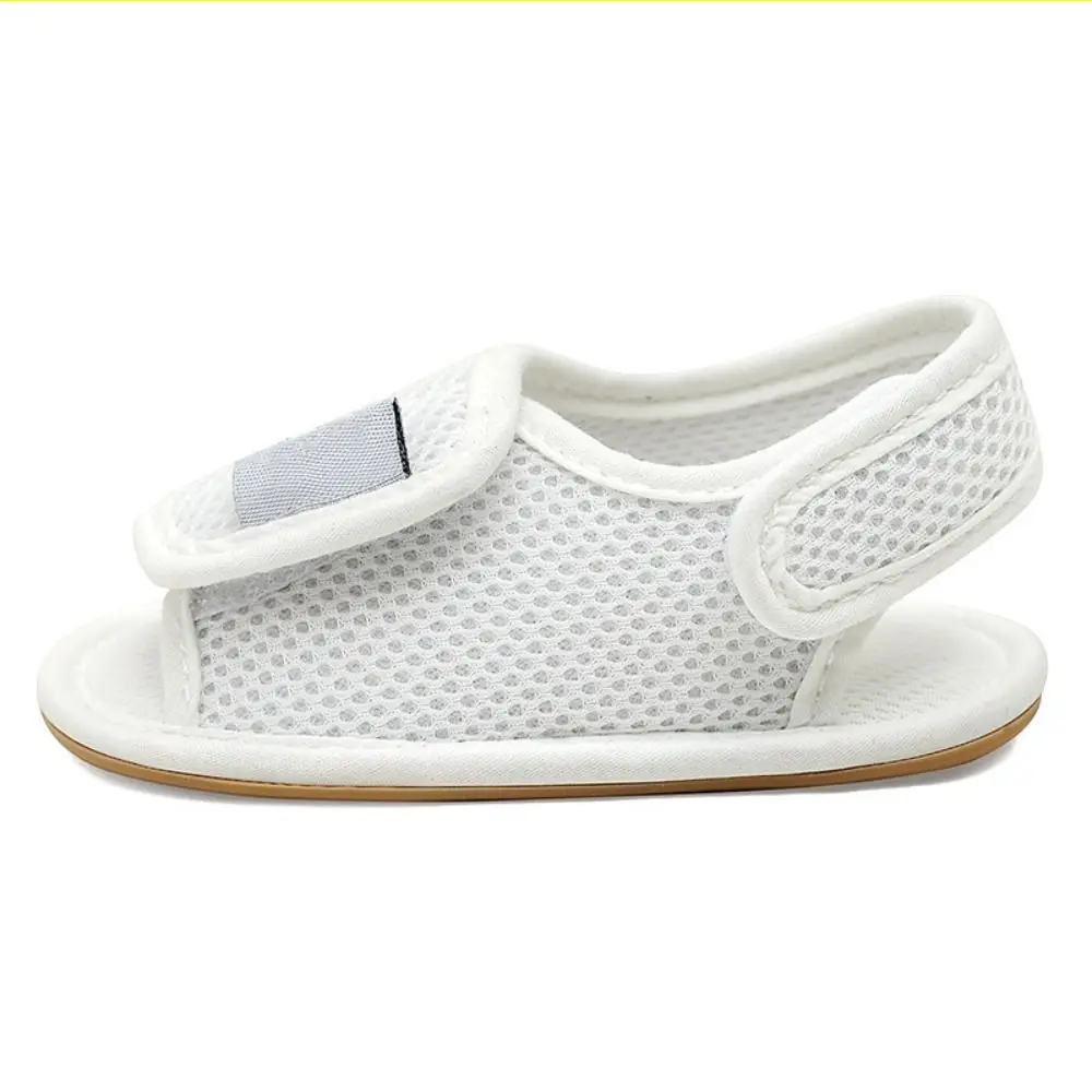 Sandali da bambino con suola in gomma per bambina Sandali estivi con suola morbida e traspirante Sandali da esterno leggeri in più colori per neonati