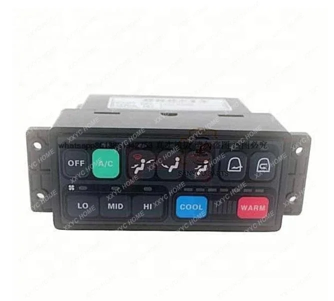 for Daewoo for Doosan 543-00049 54300049 Air Conditioning Controller Panel For DH150-7 DH210-7 DH220-7 225-7 300-5-7-9 Excavator