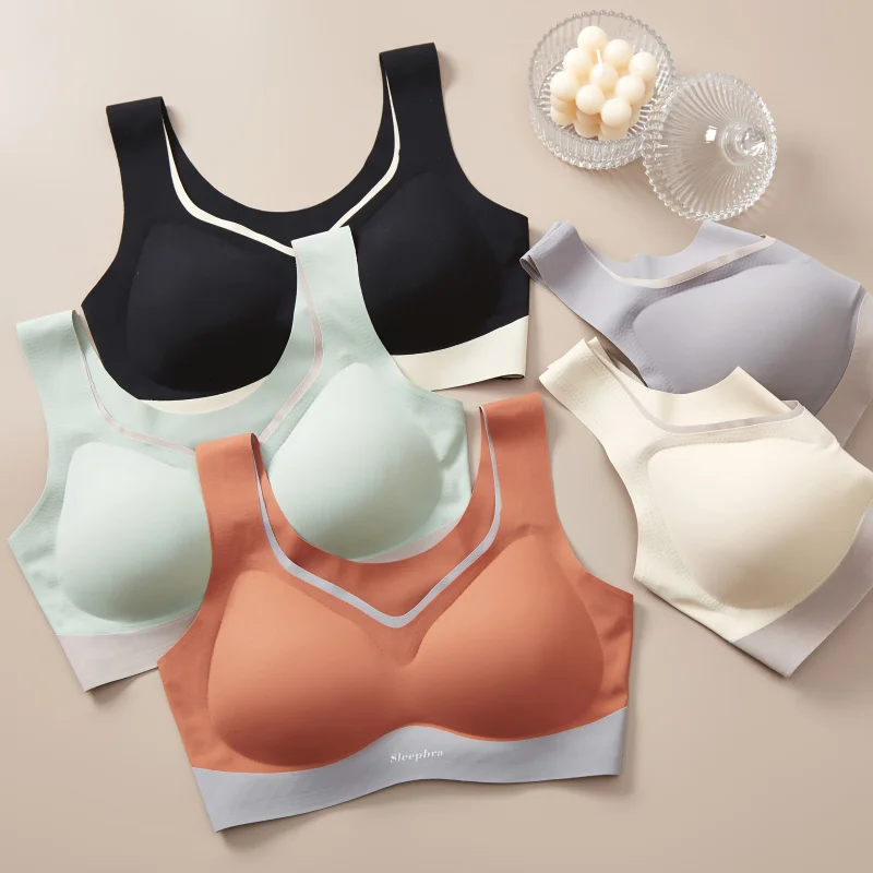 Lingeries for Woman Sexy Bras No-wire Bra Hot Women Underwear Push Up Bra Female Invisible Seamless Push-up Padded Sports