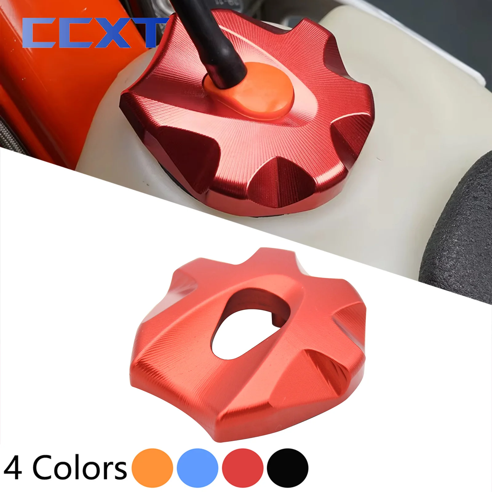 

Защитный чехол для крышки топливного бака с ЧПУ для Husqvarna FE TE TX FX 2014-2023 для KTM XC XCF XCW EXC EXCF TPI SIX DAYS 150-500