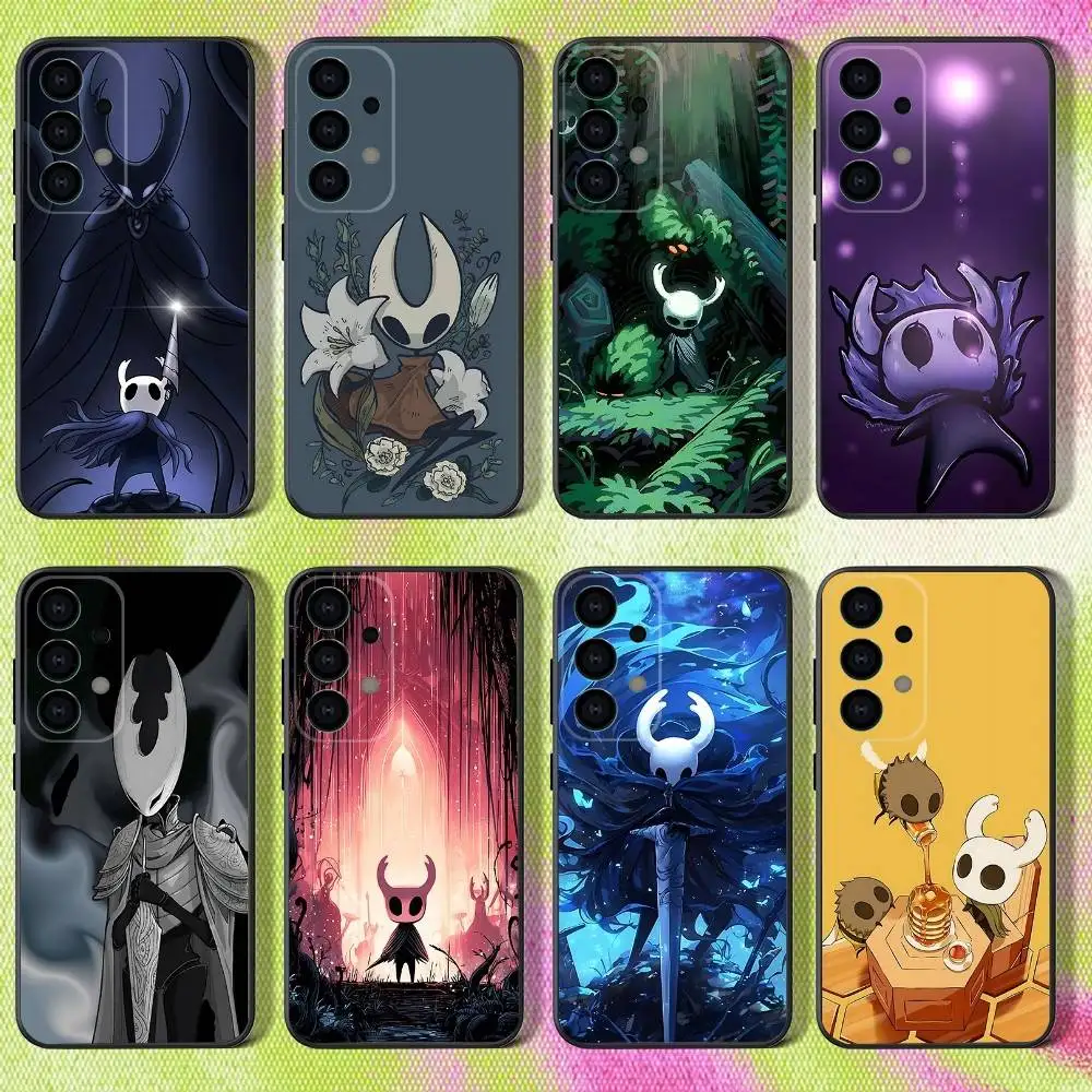 H-Hollow K-Knight Silksong Phone Case For Samsung S25,S24,S21,S22,S23,S30,Ultra,S20,Plus,Fe,Lite,Note,10,9,5G Black Cover