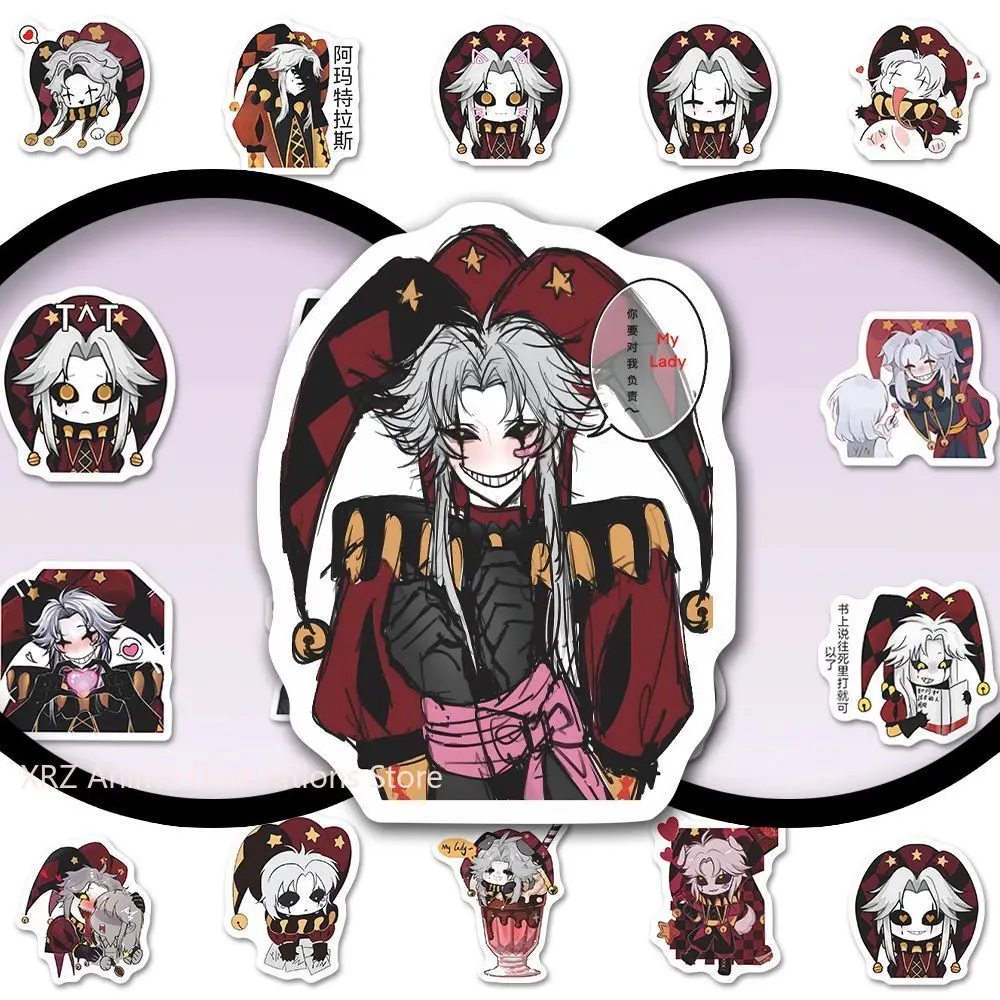 

60 шт., наклейки в стиле аниме «Брейк», цирк, эстетические водонепроницаемые наклейки, чехол для телефона, ноутбука, милый набор наклеек, рождественские подарки