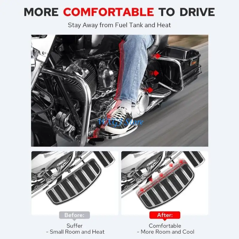 

37JE Weatherproof Footrest Extension with Superior Grip for Durability and Performanc