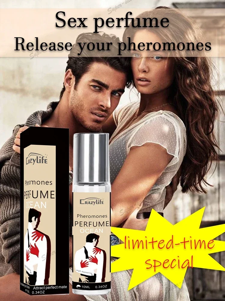 Perfume for men to attract women men Intimate Partner stimulates Flirtation Portable Body Roller Ball Sex Perfume