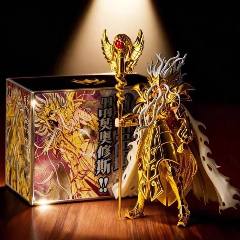 

Mst Saint Seiya Myth Cloth Exm Ophiuchus Serpentaire Odysseus Gold Action Figure Knights of the Zodiac Collectible Toy
