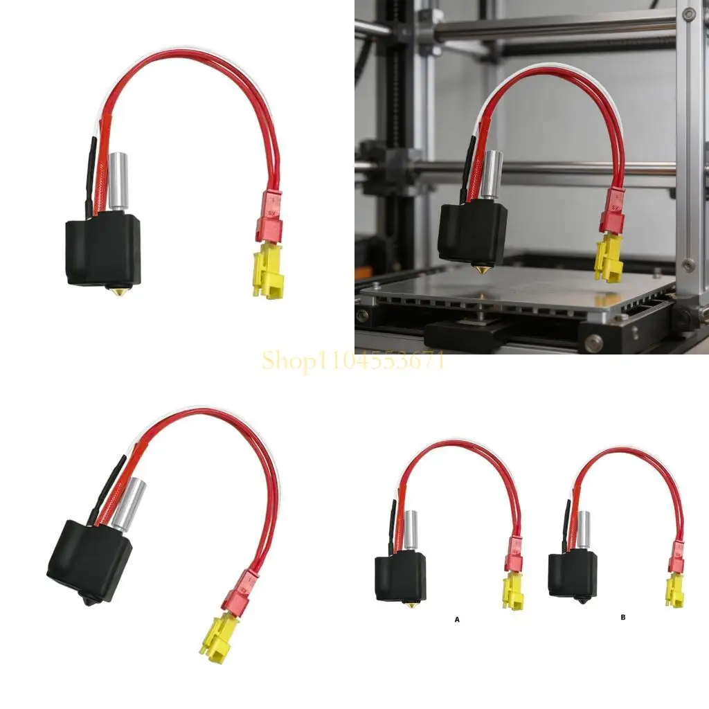 Best Seller Extruder Hotend Replacement For FLSUN 3D Printer, 0.4Mm Nozzle for Home Workshop Repair Use