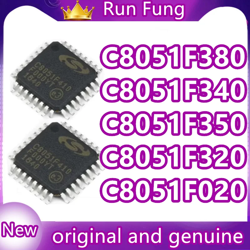 C8051F020-GQR C8051F120-GQR C8051F310-GQR C8051F320-GQR C8051F340-GQR C8051F350-GQR C8051F380-GQR C8051F410-GQR 1 قطعة