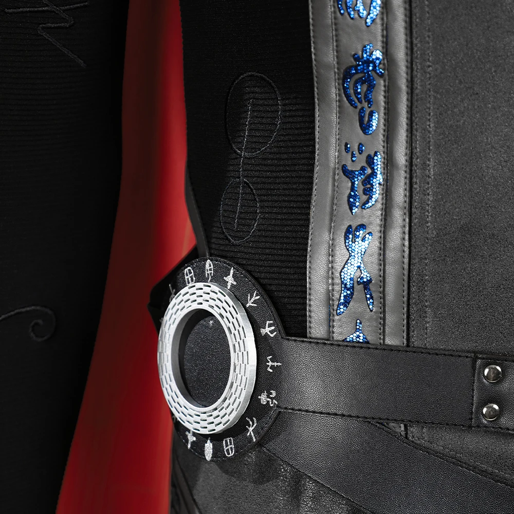 Agatha Cosplay All Along William Kaplan Costume Man's Top Pants with Cloak Headgear Outfit Billy Maximoff Halloween Party Dress