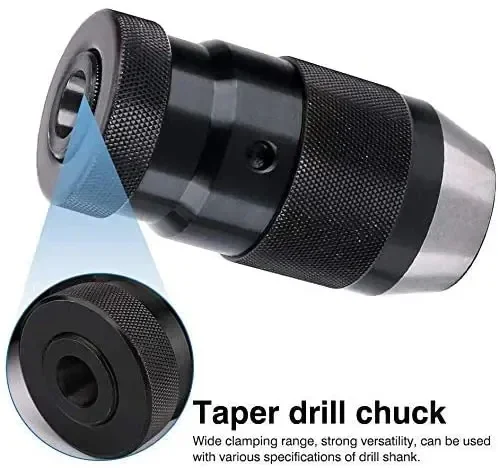 B10 B12 B16 B18 B22 Chuck Collet Self Tighten Keyless Drill Chuck for Drilling Machine Taper Drill Chuck for Power