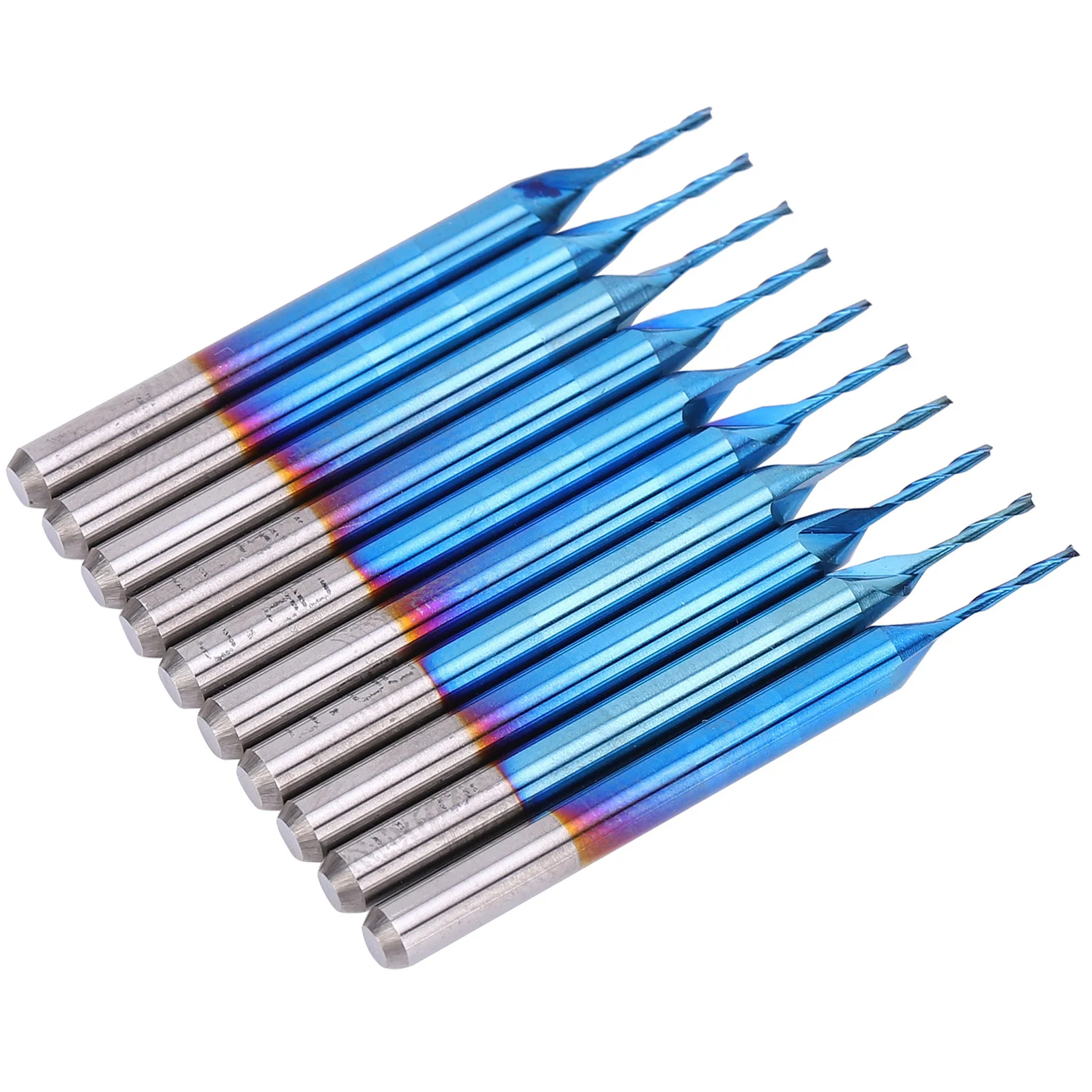 3.175x17mm spirale routeur peu fraise en bout travail du bois fraise CNC routeur peu spirale routeur peu spirale boule fraise en bout