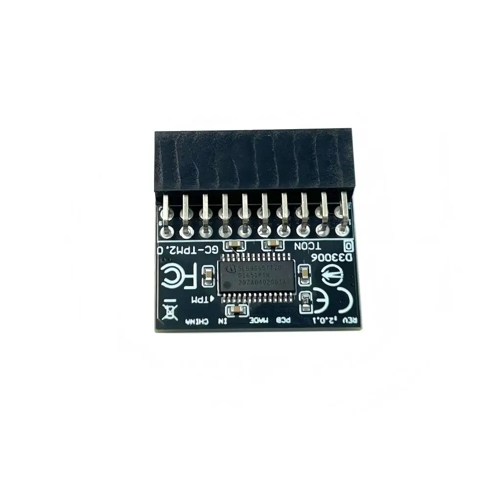 TPM 2,0 TPM SPI LPC 20-контактный модуль для материнской платы Gigabyte-Motherboard GA-AX370-Gaming 5/GA-AX370-Gaming K3/GA-AX370-Gaming K5/GA-AB350-Gaming/GA-AX370Gaming TPM 2,0 TPM SPI LPC 20-контактный модуль для материнской платы Gigabyte-Motherboard GA-AX370-Gaming 5/GA-AX370-Gaming K3/GA-AX370-Gaming K5/GA-AB350-Gaming/GA-AX370Gaming