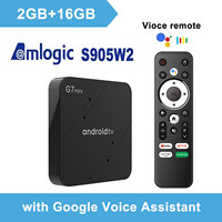 Android 11.0 Smart TV Box G7 Mini Amlogic S905W2 Quad Core CPU Support 4K HDR AV1 Media Player 2GB 16GB Dual Wifi 2.4G&5G BT5.0