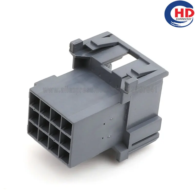 

12pin auto waterproof electric plastic wire harness connector 1-967627-5