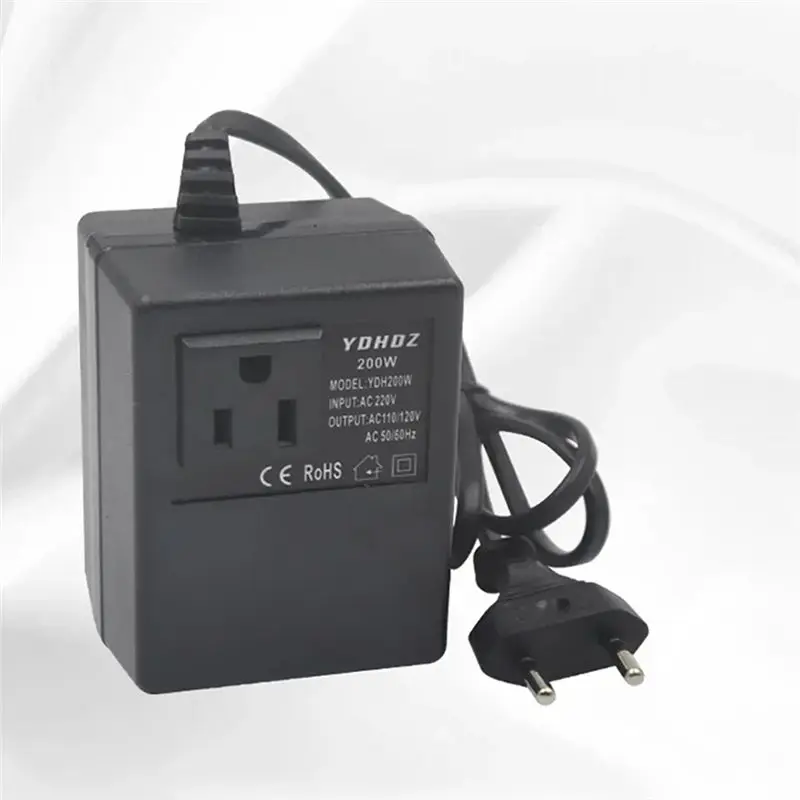 A36T-Power Transformer Voltage Regulator 220V To 110V Voltage Converter Step-Down Transformer 220 EU Plug Invert 300W
