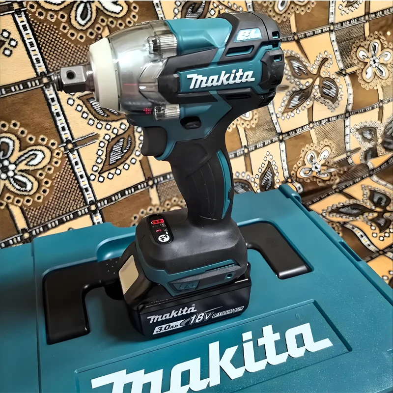 

️MAKITA DTW285Z Cordless Impact Wrench Brushless Motor High Torque 280N.m 1/2" Socket Rechargeable Electric Wrench DTW2