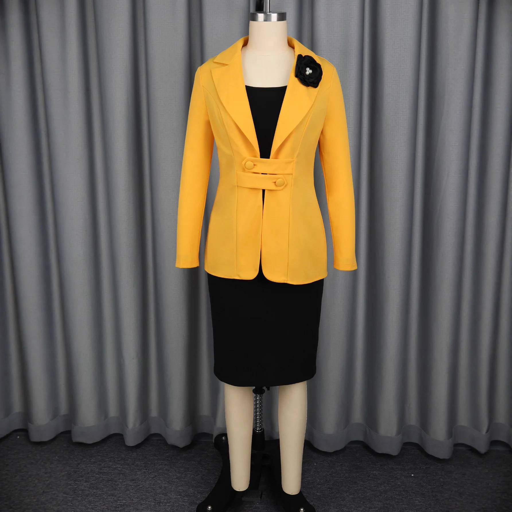 2 قطعة Dashiki الملابس الأفريقية للنساء الخريف الأفريقي طويلة الأكمام الخامس الرقبة أعلى بانت طويل مطابقة مجموعات أفريقيا الملابس S-2XL