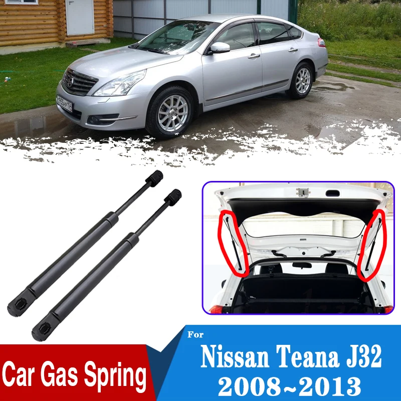 

For Nissan Teana J32 Maxima Altima 2003~2008 Car Rear Trunk Tailgate Boot Gas Shock Struts Damper Lift Supports Car Accessories