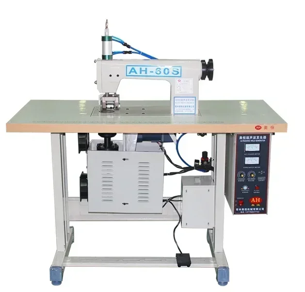 Double motors automatic seamless non woven fabric lace seal sewing machine