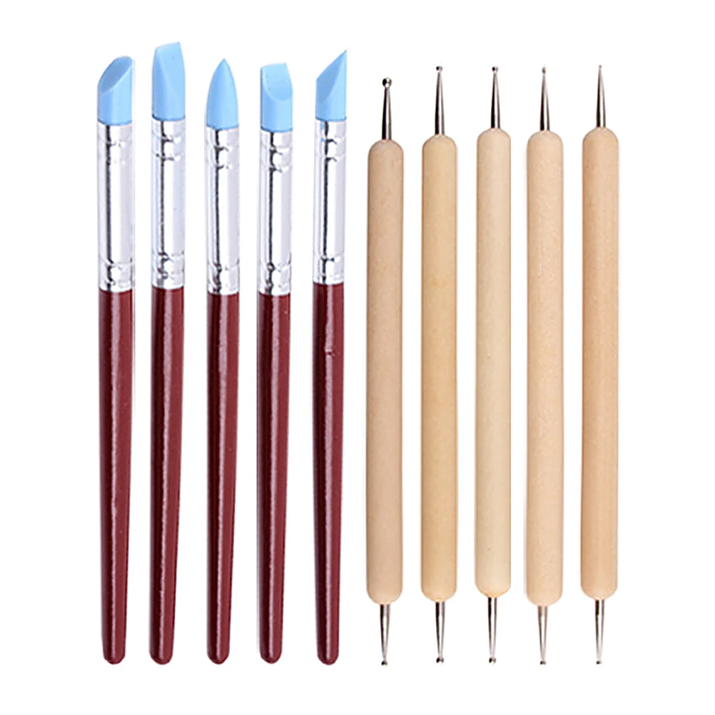 

Pottery Tools Set Durable Eco Friendly for Shaping ing Carving Ideal Clay Sculpting Needle Plasticine Polymer