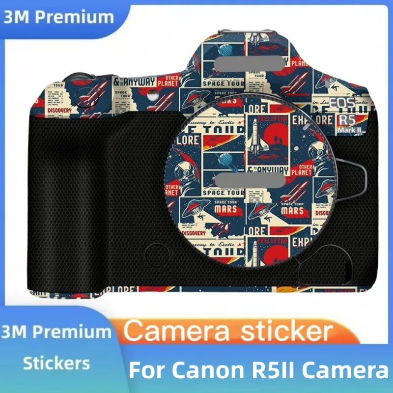 Decal Skin For R5 Mark 2 Camera Sticker R5 II Wrap Cover for Canon EOS R5 Mark II Protector Skin R52 R5II EOSR5M2 Wrap Skin