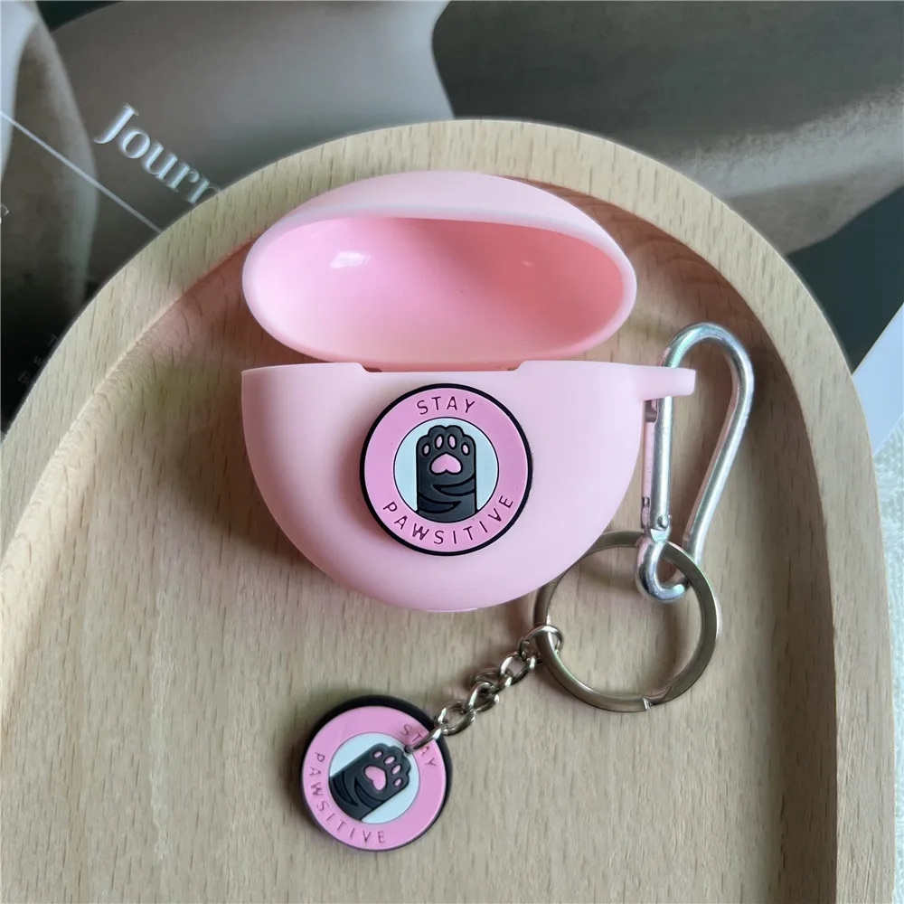 Funda de silicona con llavero para Huawei Freebuds Pro 3, cubierta bonita para auriculares, 2023