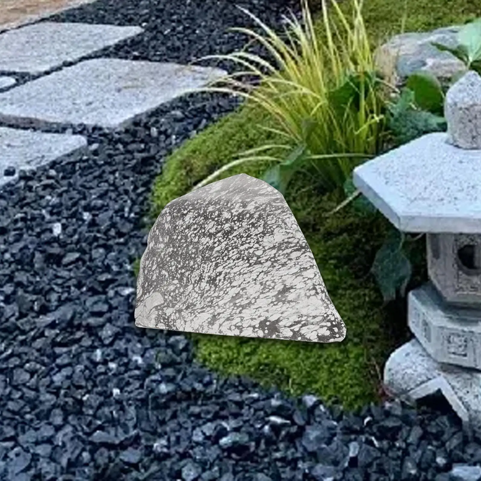 

Faux Landscape Rock Simulation Rockery Rock Realistic Multipurpose Photo Prop Outdoor Landscaping for Park Auditorium Hotels