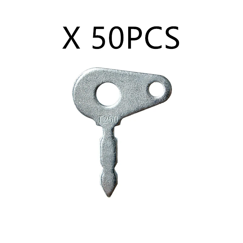 

For Lucas (Set of 50) Keys T250 Ferguson JCB Case Nesan New Holland Bosch Scattrack Tractor