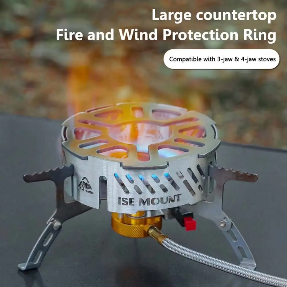 

S/L Mini Wind Shield Thicken Durable Stove Windshield High Quality Stainless Steel Stove Windproof Shield Camping Accessories