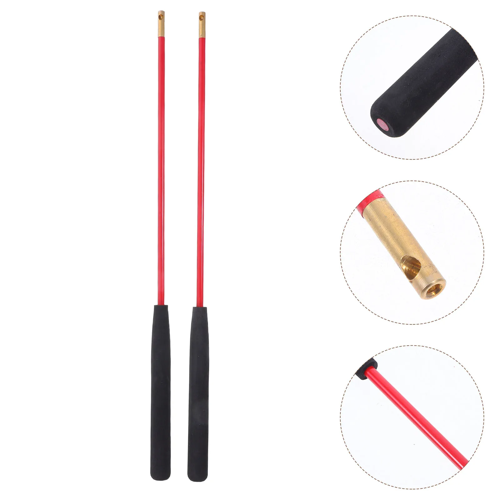 

1 Pair Plastic Diabolo Pole Chinese Spinning Top Toy Juggling Five Bearings Prop Circus Diabolo Sticks Yoyo Sticks Manipulation