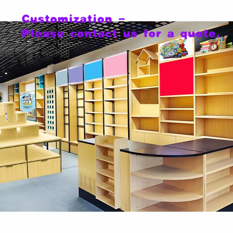 custom.Stationery Store Design Custom Display Shelves Cultural Sports Industries Pen Racks Book Stickers Souvenir