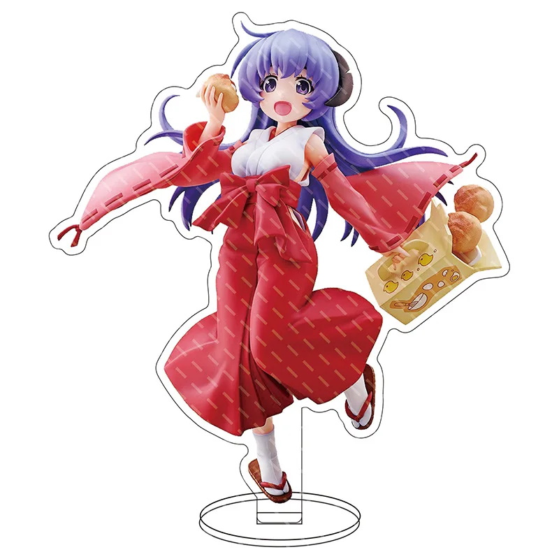 16CM Anime Game Figure Higurashi When They Cry‌ Ryugu Reina Sonozaki Mion Furude Rika Cos Acrylic Stand Ornaments Gifts view 4