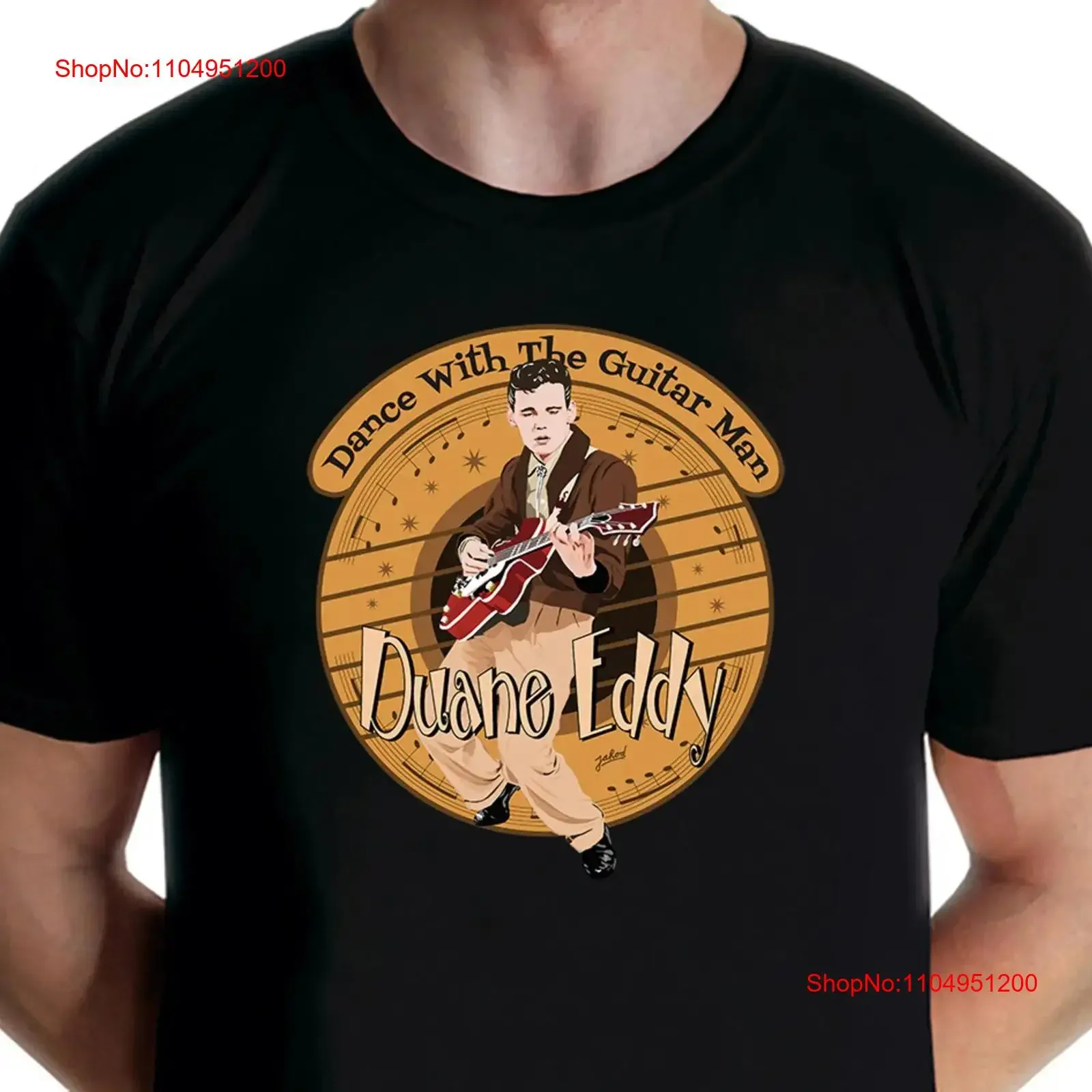 

Duane Eddy Dance With The Guitar Man T shirt Jarod Art vintage Washed Soft Comfortable designer clothes fashion Stylish Unisex