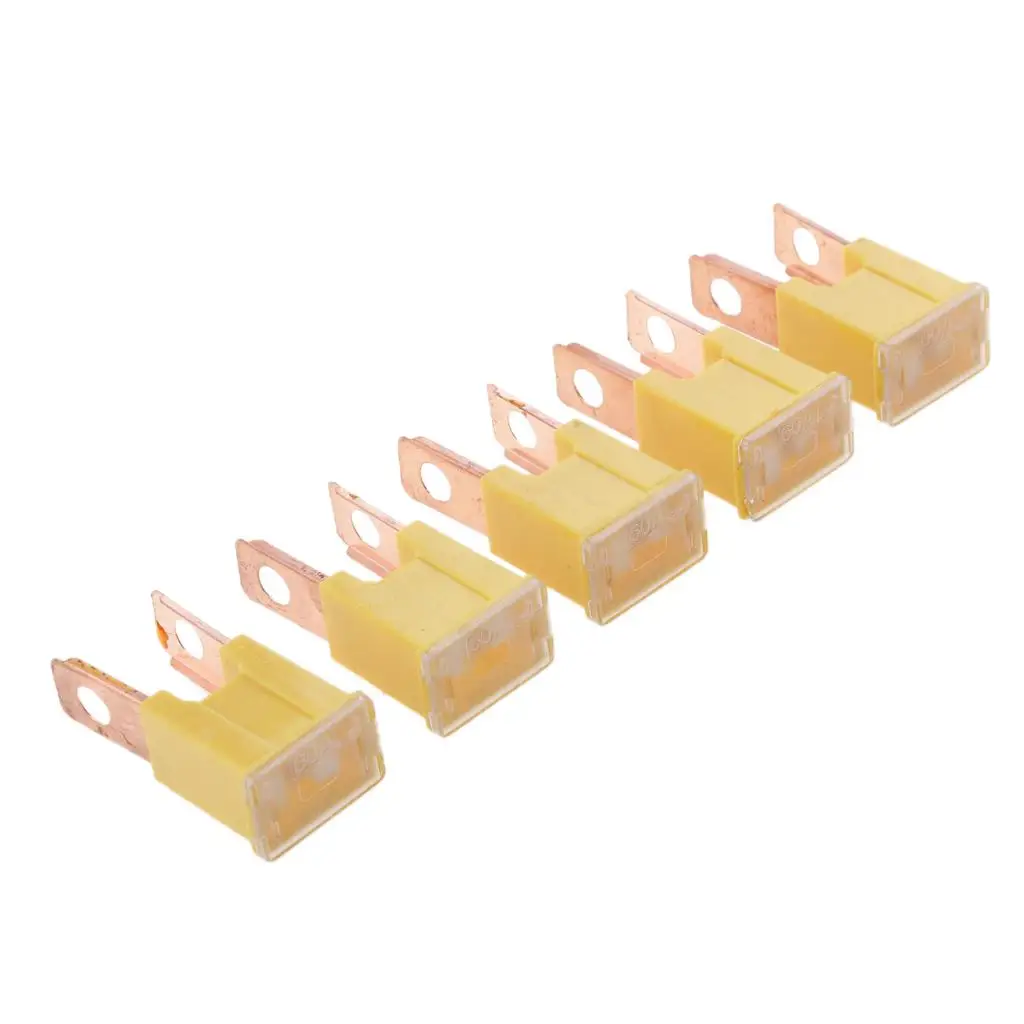 Automotive Blade Fuse Assortment 32V Box Shaped PAL Fuses Standard Female Push in for Car Fuse Holder