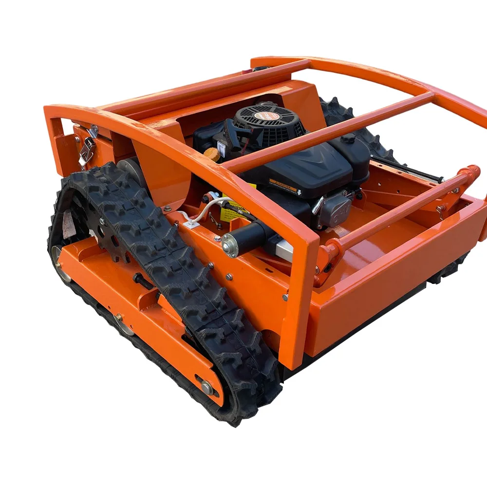 Crawler Robot Lawn Mower Self Propelled Remote Control Walking Garden Grass Cutting Machine Automated Lawn Mower