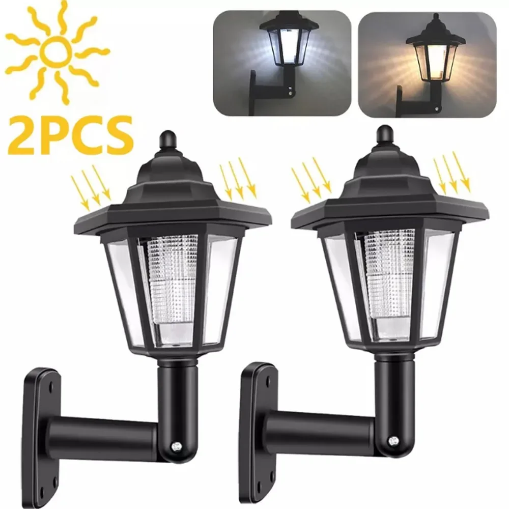 

Garden Lights Outdoor Solar Street Light Lightings Wall Light Fixture Leds for Lighting Outdoor Gardens Decoration Led Exterior