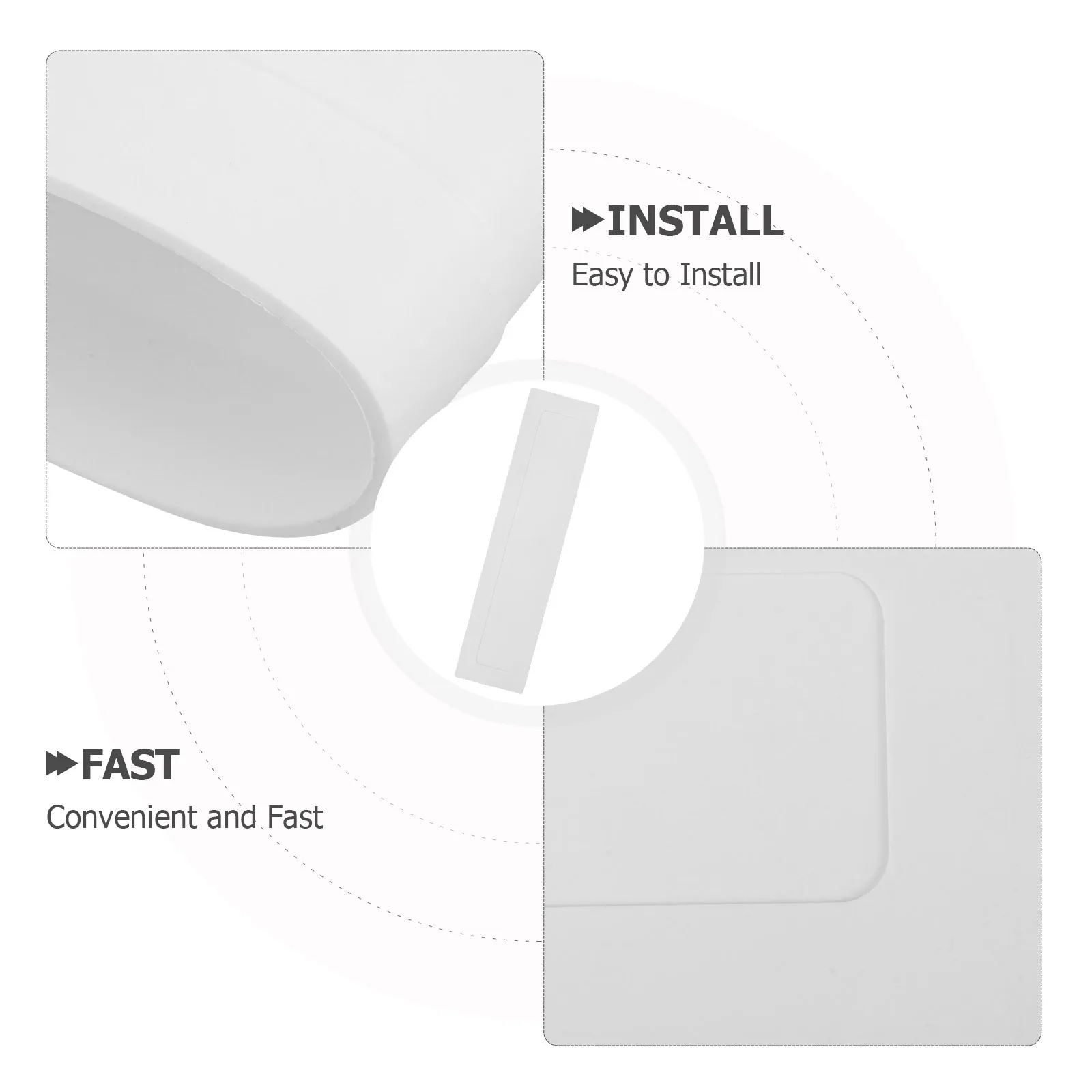 مجموعة مكونة من 5 قواعد من ألواح البيسبول المنزلية لملحقات حصيرة إبريق الميدان ومستلزمات الحفلات