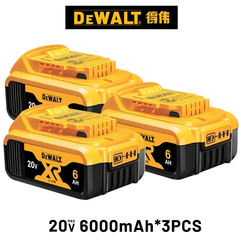 DCF922 20V Battery Compatible with dewalt power Tools 6.0Ah Rechargeable Electric Tool Lithium Batteries 20V 18Volt 18v 6Ah