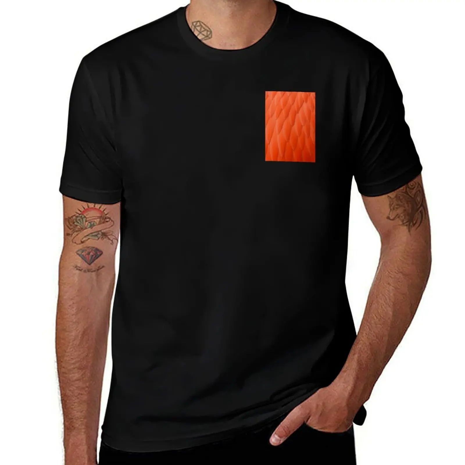 

Abstract Flamingo texture T-Shirt sports fans blue lock blue archive anime t shirts vintage t shirt men