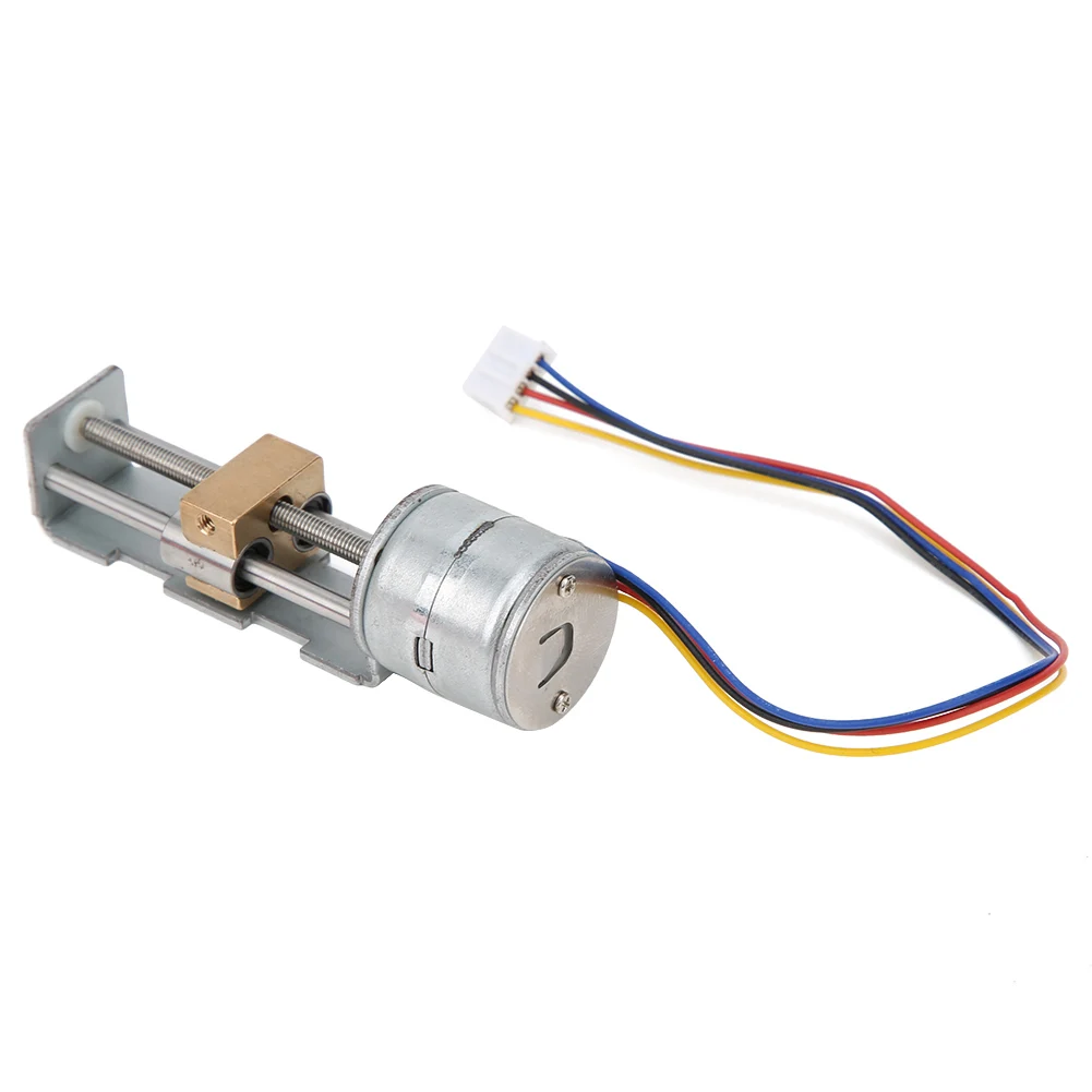 20mm Stepper Motor Mini Linear Lead Screw Nut Slider 2‑Phase 4‑Wire for DIY Small Sliders
