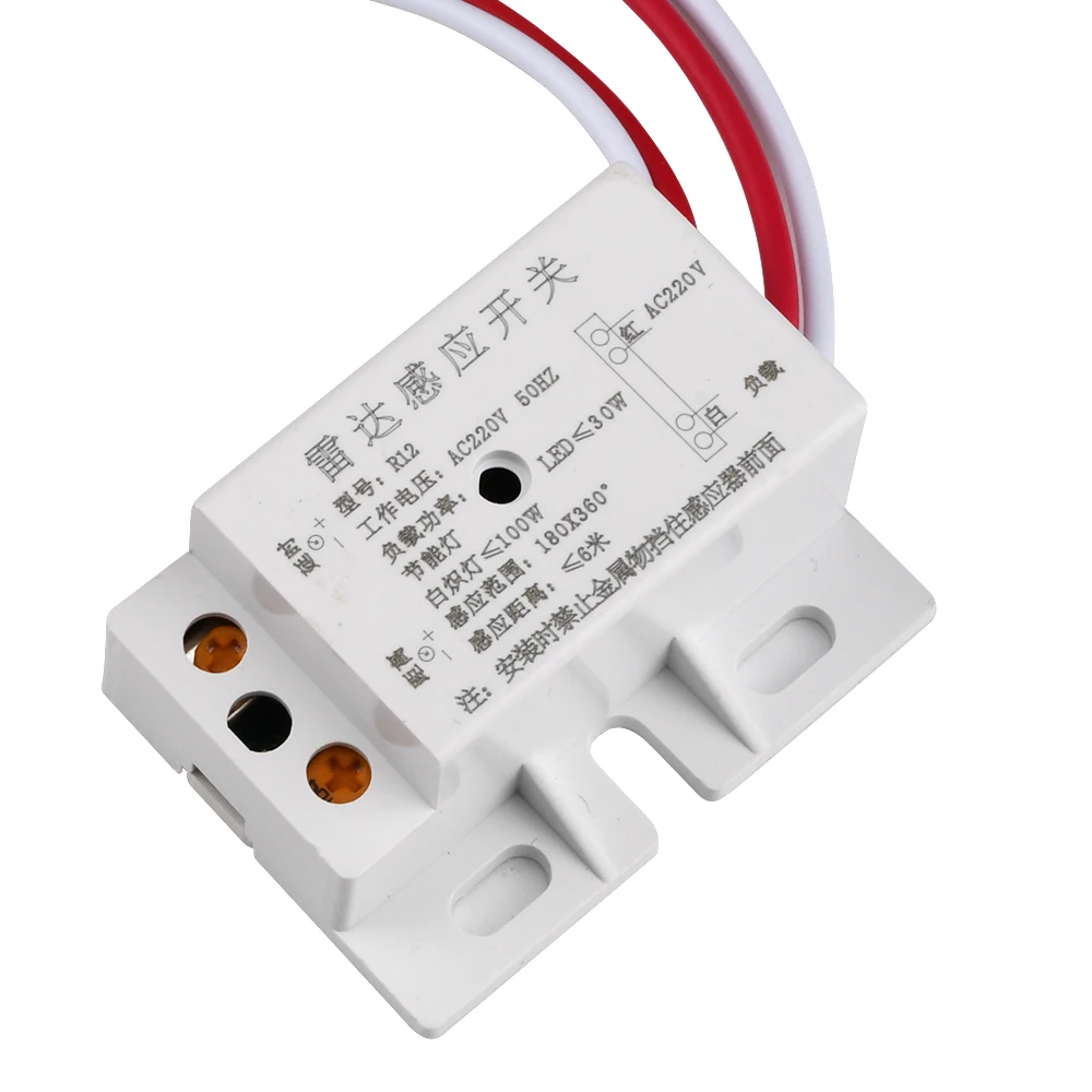 IR Sensor Switch AC 220V PIR Motion Module Automatic Infrared Body Motion Sensor Microwave Radar Sensor Human Induction Sensor