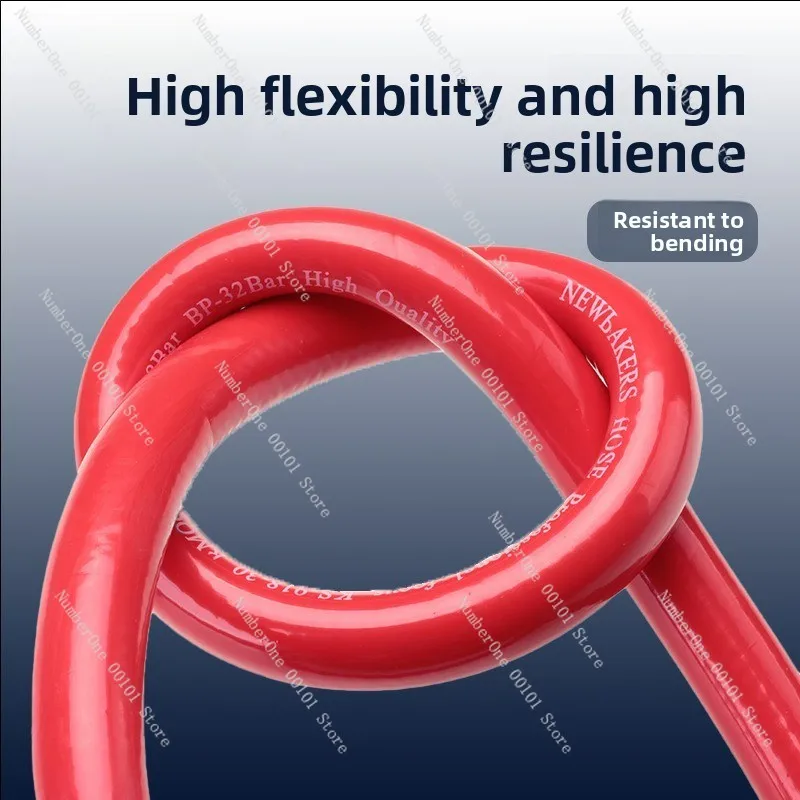 PVC two glue first-line trachea PVC plastic hose trachea flame retardant and explosion-proof three-layer structure high pressure