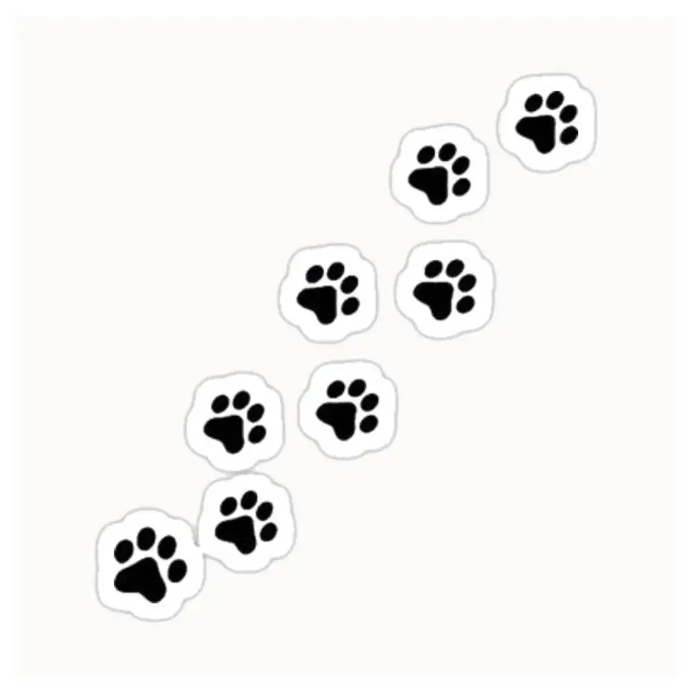 Paw Prints Waterproof Stickers For Decorating Car Windows Motorcycles And Computers.