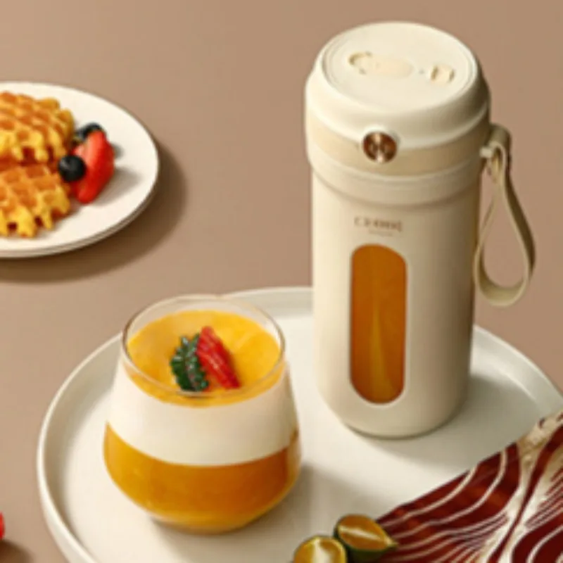

Portable Electric Juicer Blender 350ML Mini Fruit Mixers 4/10 Blades USB Rechargeable Smoothie Juicer Cup Squeezer Juice Maker