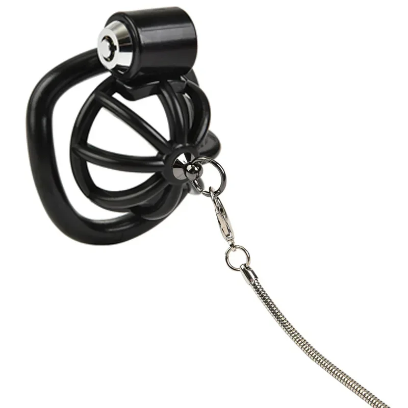Chastity Lock Scrotum Bondage Cock Cage Penis Ring Bondage Male Chastity Device Erotic Sex Toys For Men BDSM Fetish Cock Ring