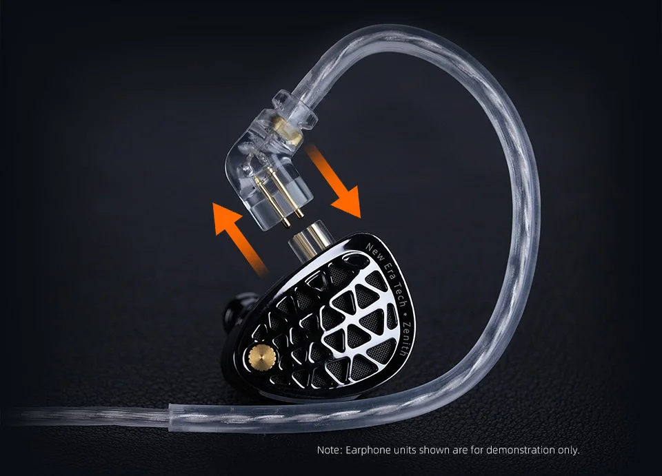  KZ M2 Dual Versilbertes Upgrade-Kabel, Hochauflösend mit Dual-Mikrofon, USB Typ-C, 3,5-mm-Stecker, optionales Upgrade-Kabel für Kopfhörer – Detail 14