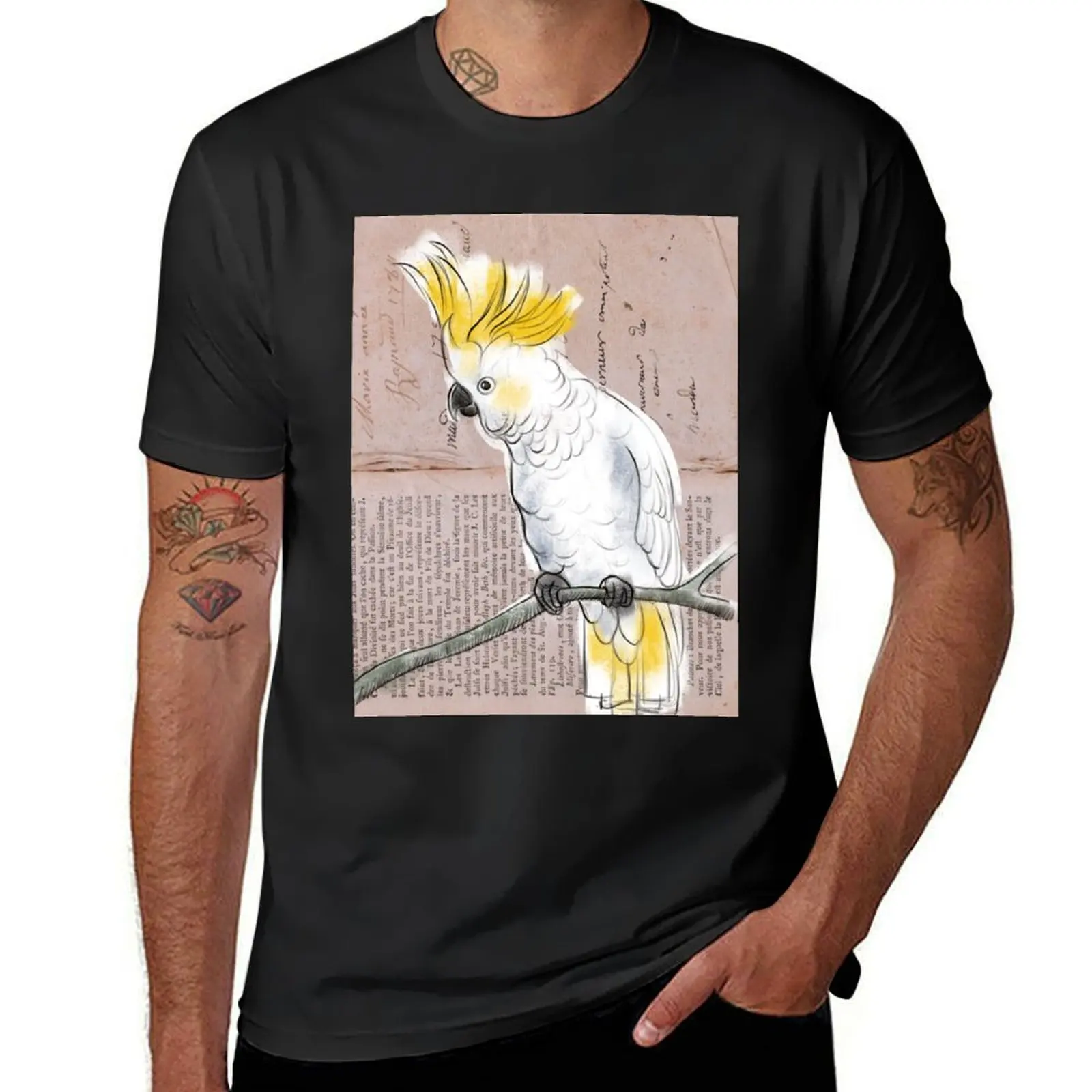 

Cockatoo T-Shirt summer tops sublime designer t shirt men